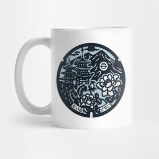 Taima-dera Manhole Cover Art Alternative Color Mug